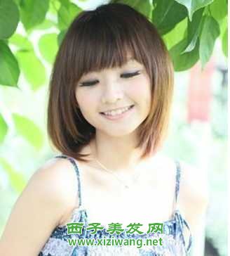 時(shí)髦女生流行的短發(fā)發(fā)型