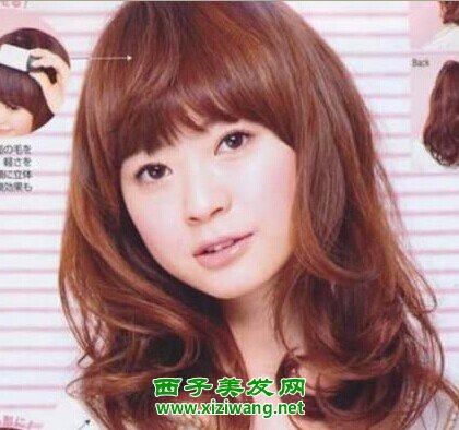女生齊肩短發燙發發型適合白領的發型