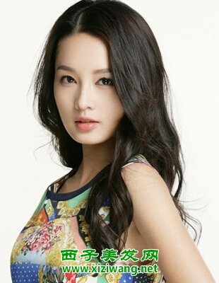 女明星大卷燙發發型圖片絕對時尚洋氣女生發型