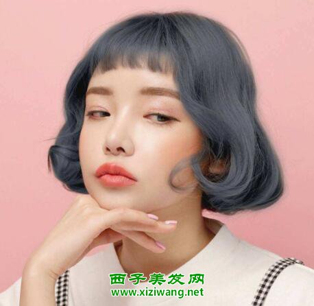 女生眉上劉海短發(fā)型圖片眉上劉海短發(fā)怎么剪迷人