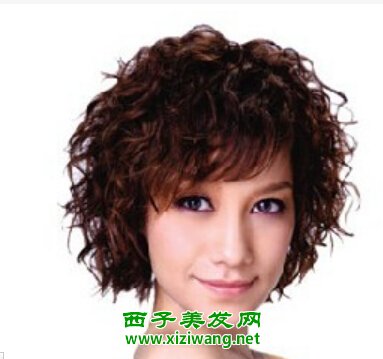 短發小卷燙發發型的圖片看看哪款更洋氣