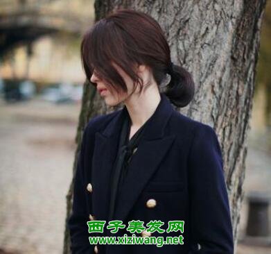 齊肩卷發怎么扎好看齊肩卷發發型圖片