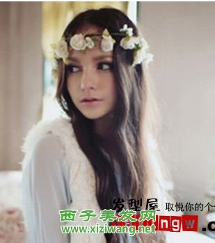 女生最新長卷發發型