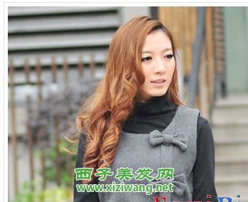 好看女生波浪卷發發型