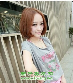 小清新女生短發圖片
