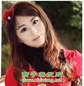 潮女最新卷發發型圖片