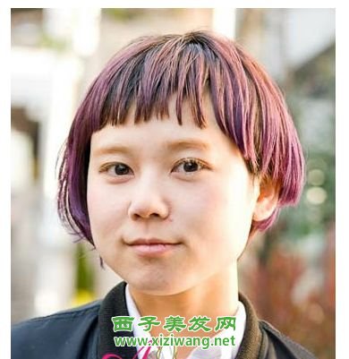 最新款非主流短發型圖片
