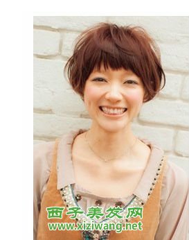 女生帥氣的短發發型