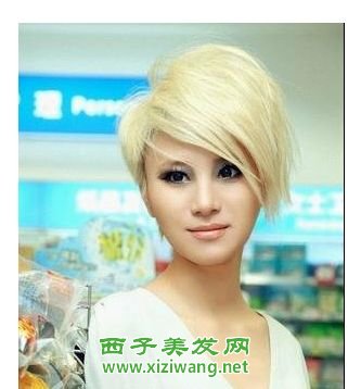女生帥氣的短發發型