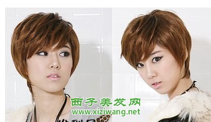 潮女好看女生短發發型