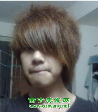 男生錫紙燙發型圖片最新男生短發燙發