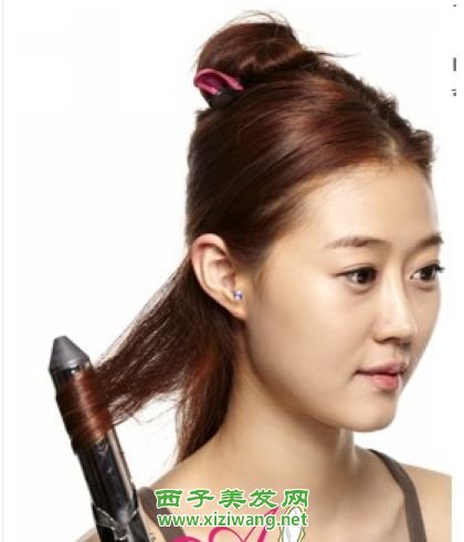用卷發(fā)棒打造卷發(fā)發(fā)型方法步驟