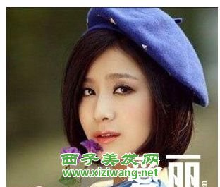 女性中短發發型圖片