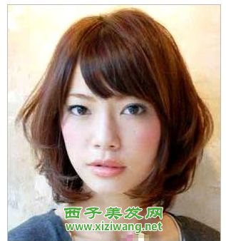 知性短發發型圖片,助你變成甜美短發美女