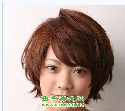 女生秋冬短發發型,輕松變冬季美女