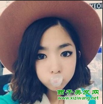 韓國中分短發蛋卷造型修臉又洋氣