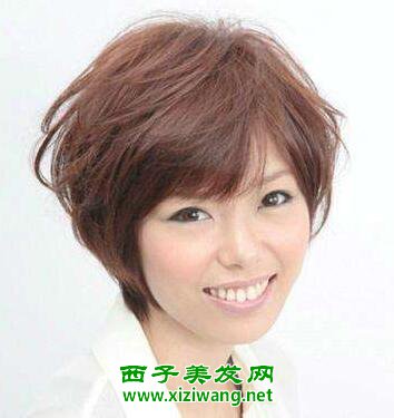適合塌鼻子的短發發型塌鼻子女生短發這樣扎好看