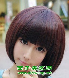 女生甜美可愛的短發(fā)發(fā)型造型