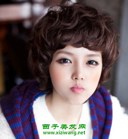 自來卷適合什么發型自來卷女生發型效果圖