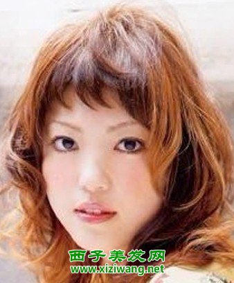 自來卷造型適合什么發型個性自來卷發型效果圖