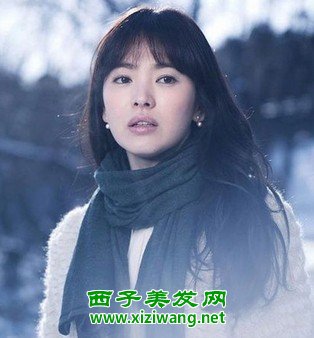 宋慧喬最新長卷發發型示范熟女發型打造