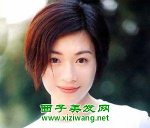 張可頤短發(fā)發(fā)型圖片熟女短發(fā)這樣扎最好看