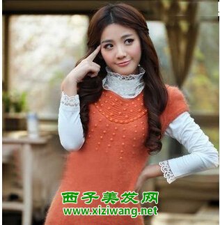 中分外翻卷發怎么弄好看五款女生外翻卷發示范