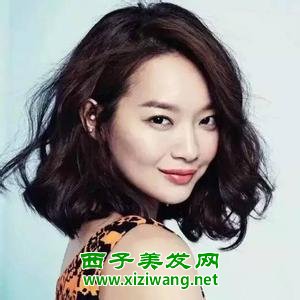 lob齊劉海超短發型圖片