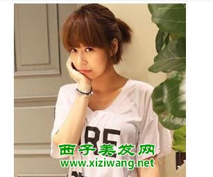 齊肩短發怎么扎馬尾好看齊肩短發馬尾欣賞