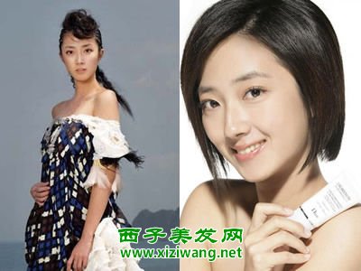 桂綸鎂的百變短發發型女神范十足