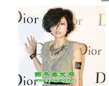 美女明星短發造型圖片美女短發圖片