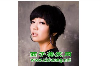 中性短發帥氣發型圖片輕松變中性美女