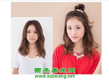 披肩短發怎么扎才會好看