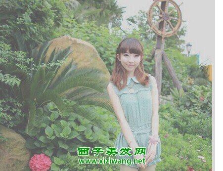 小波浪卷發(fā)發(fā)型圖片示范小波浪打理技巧