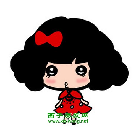 可愛短發女生卡通圖片超萌超可愛