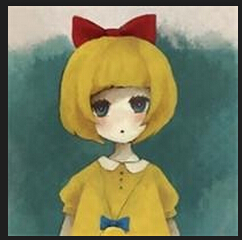 可愛短發女生卡通圖片超萌超可愛