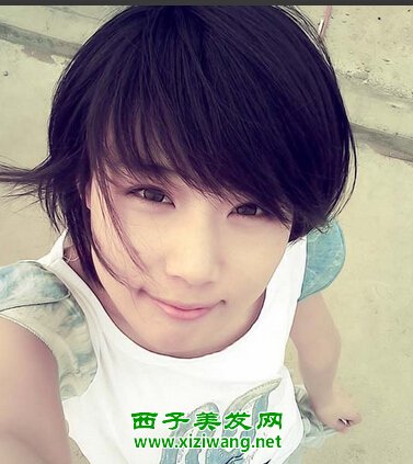 五款可愛短發女生圖片更顯可愛時尚