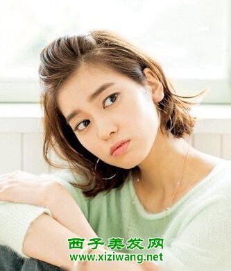 短發如何扎頭發好看