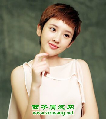 女生超短發(fā)發(fā)型圖片五款超清爽女生短發(fā)造型圖