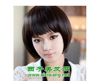 鵝蛋臉適合什么短發好看鵝蛋臉短發發型圖