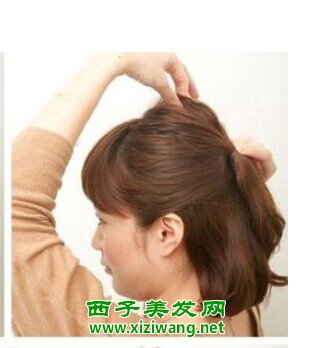 女生齊脖短發發型怎么扎齊脖短發扎法步驟圖解