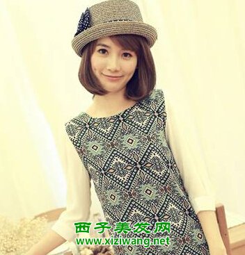 額頭窄圓臉女生適合短發發型