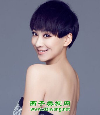 適合高額頭女生短發發型