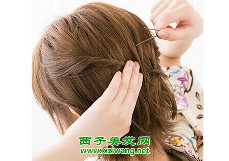 齊耳短發(fā)怎么扎好看