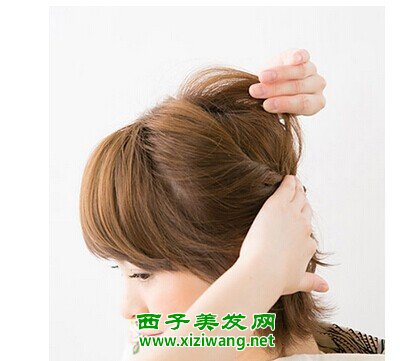 齊耳短發(fā)怎么扎好看