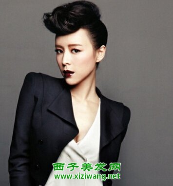 中性帥氣短發(fā)發(fā)型圖片帥氣女生就這樣打造