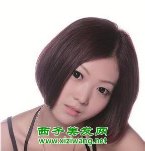 最適合娃娃臉的短發(fā)發(fā)型圖片超萌女生短發(fā)就這樣扎