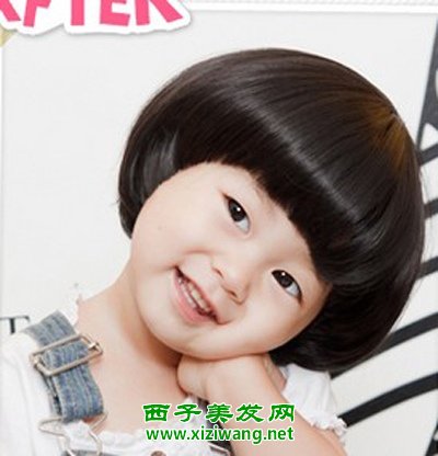 小蘑菇頭短發發型圖片能快速變可愛的發型
