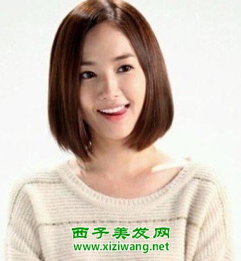 圓臉女明星短發發型圖片跟著明星打理短發型