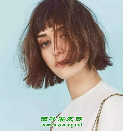 復古齊劉海如何扎好看復古齊劉海扎法效果圖